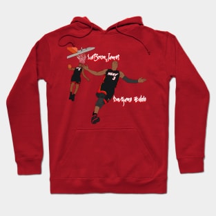 leborn james Dwyane Wade Hoodie